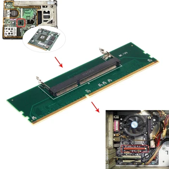 1.5 V DDR3 204 Pin נייד, so-DIMM-אל שולחן העבודה DIMM חריץ זיכרון מתאם