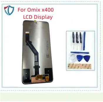 100% נבדקו תצוגת LCD עבור Omix x400 צגי lcd מסך מגע igitizer תצוגת LCD מכלול פנל קדמי זכוכית Sesnor כלים
