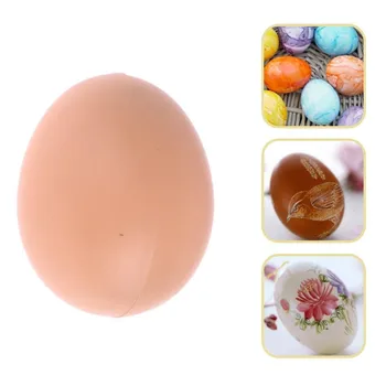 1pc ביצי פסחא סימולציה ביצים DIY יצירתיים סימולציה צייר גרפיטי קליפות ביצה פסחא מתנות סימולציה ביצים