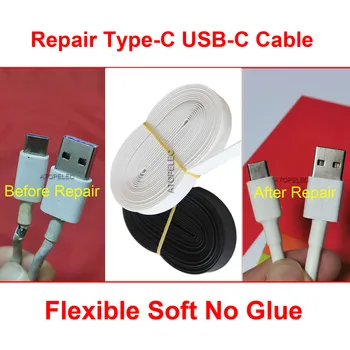 3:1 חום לכווץ צינורות לתקן תיקון USB-A ל-Type-C USB-C נתונים מטען כבל שרוול לעטוף את החוט