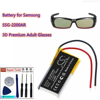 3D פרימיום בוגרים משקפיים סוללה 3.7 V/70mAh SP381223AB עבור Samsung לראות-2200AR, BN81-04794A