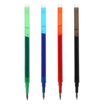 5pcs שחור ירוק כחול אדום דיו ניתן למחיקה ג ' ל עט מילוי מוטות קיבולת גדולה לכתוב החלפת ציוד לבית הספר מכשירי כתיבה