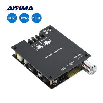 AIYIMA MA12070P דיגיטלי Bluetooth 5.0 מגבר כוח לוח 2.0 סטריאו מגבר 80Wx2 Amplificador רמקול מגבר שמע ביתית