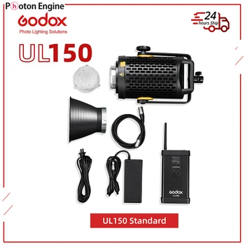 Godox UL150 UL-150 150W 5600K טמפרטורת צבע שקט בואן הר אור LED וידאו שלט רחוק ו-App תמיכה