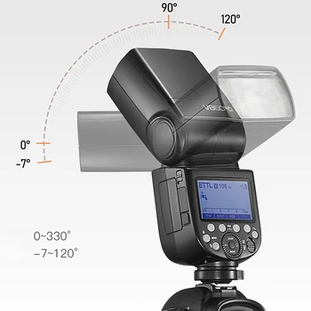 Godox V860III V860 III-TTL II HSS Speedlite Flash for Canon Sony ניקון, אולימפוס, פוג ' י, פנסוניק, Pentax מצלמות V860II V850II Upgra