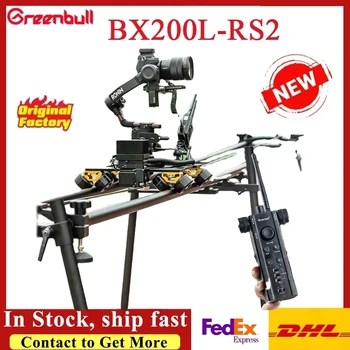 Greenbull BX200L-RS2 ממונע מצלמה מחוון נייד Slide Rail יכולה ציוד וידאו מצלמה מחוון עבור מצלמה מקצועית