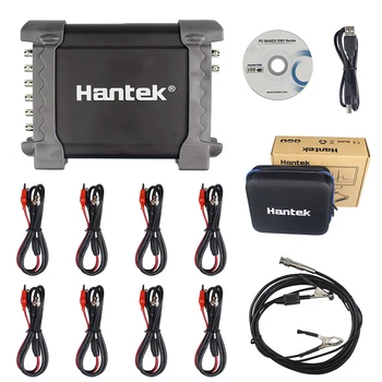 Hantek 1008c רכב כלי אבחון +HT201 HT25 CC-65 8-ערוץ הרכב אוסצילוסקופ + אות מחולל USB Осциллограф