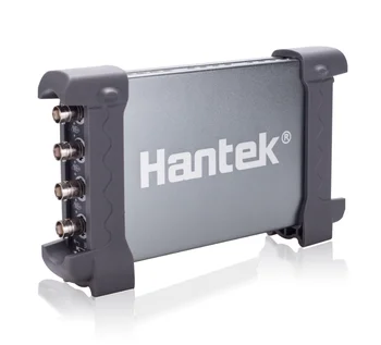 Hantek6104BC אוסצילוסקופ 4 ערוצים רוחב פס של 100MHz נייד הנדל אוסצילוסקופ PC USB וירטואלי אוסצילוסקופ