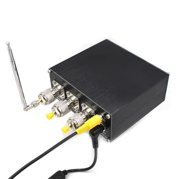 QRM אלימינייטור X-שלב (1-30 MHz) HF להקות מתכוונן אלומיניום דיור דיבור / שידור האות שליטה אלימינייטור על תעשיית הסרטים.