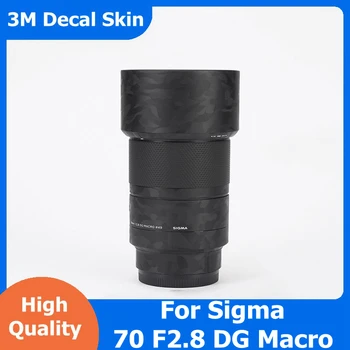Sigma 70mm F2.8 די. ג ' י מאקרו אמנות עבור Sony Canon עדשת המצלמה מדבקה המעיל עטיפת סרט מגן מגן מדבקה העור 70 2.8
