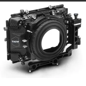 TILTA MB-T04 45.65 סיבי פחמן Matte Box (סווינג-away) עם 15mm/19mm מוט מתאם עבור ארי אדום SONY HDV מצלמה הציוד הכלוב