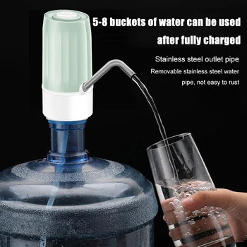 USB אוטומטי מים מתקן מים מינרליים ידנית לחץ מים לשתות בקבוק מים חשמלי ליטר משאבה אוטומטי חכם משאבת מים