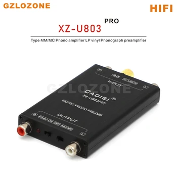 XZ-U803 Pro HIFI סוג MM/MC Phono במגבר LP ויניל הפטיפון Preamplifier
