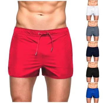 גברים החוף של בגד ים מכנסיים רשת לנשימה מהיר ייבוש לוח מכנסיים קצרים אימון כושר מזדמנים מכנסיים קצרים זכר בגדי גבר