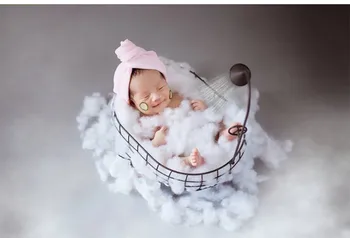 היילוד צילום אביזרים התינוק חודש מלא האמבטיה סלים צילום אביזרים ואביזרים ילדים ירי איידס