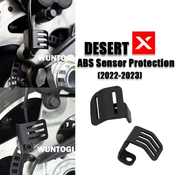 המדבר X אופנוע ABS חיישן המשמר הקדמי האחורי הגנה מכסה עבור דוקאטי DesertX 2022 2023 אופנוע אביזרים