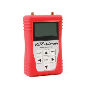 חדש טיפל RF Explorer אות מחולל (RFE6GEN) עבור ספקטרום אנלייזר RF Explorer קו המוצרים עם גומי אדום מקרה
