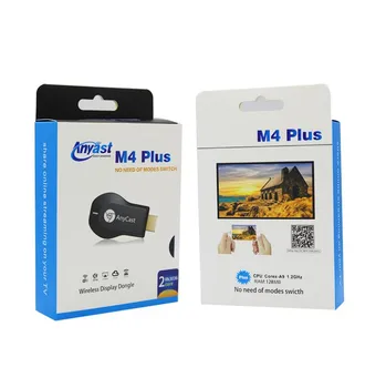 מפעל ישירות למכור הזול ביותר miracast WIFI M2 Youtube 1080P HDMI dongle m9plus תצוגה אלחוטית wifi אנדרואיד tv anycast M4 פלוס