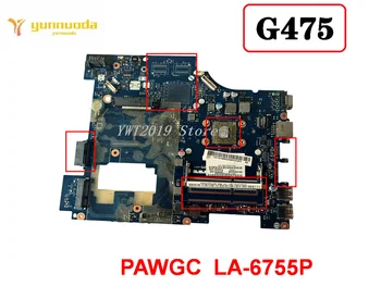 מקורי Lenovo G475 מחשב נייד לוח אם PAWGC לה-6755P נבדק טוב משלוח חינם
