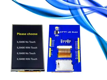 משלוח חינם arduino uno 3.5 אינץ ILI9486 ILI9488 לבחור 480*320 Arduino / אונו מגה 2560 בשל / מיקרו-בקרים stm32 / C51