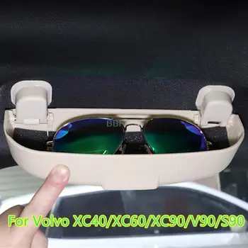 עבור וולוו V90 אוטומטי משקפיים תיק אחסון תיבת שינוי משקפי שמש מקרה לא הרסניות התקנה באיכות גבוהה