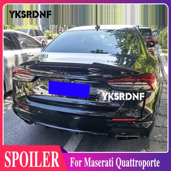 עבור מזראטי Quattroporte רכב סטיילינג Aspec סגנון סיבי פחמן האחוריים תא המטען השפה אגף ספוילר ספליטר 2013-2018